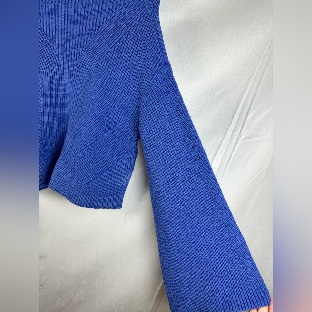 Maeve Cobalt Blue Turtleneck Sweater - Picture 4 of 8